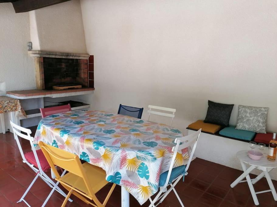 Studio Meyreuil-Terrasse-Au Calme En Campagne-Clim Zewnętrze zdjęcie