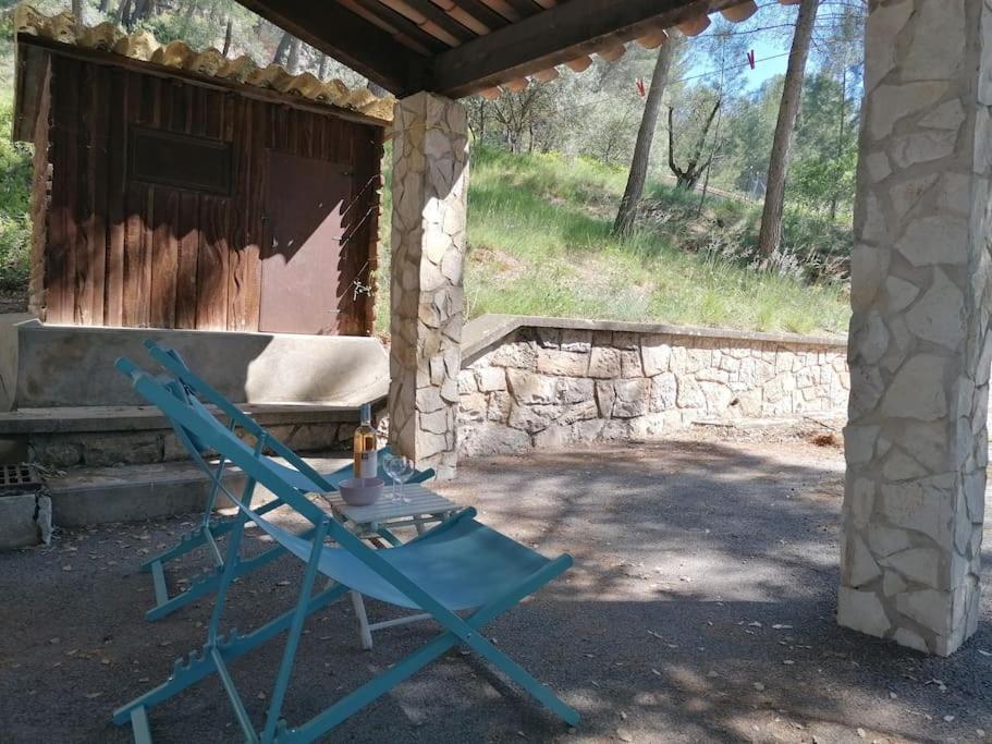 Studio Meyreuil-Terrasse-Au Calme En Campagne-Clim Zewnętrze zdjęcie